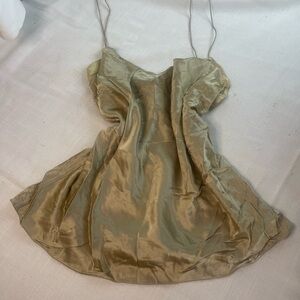 Ralph Lauren Satin Gold tank top